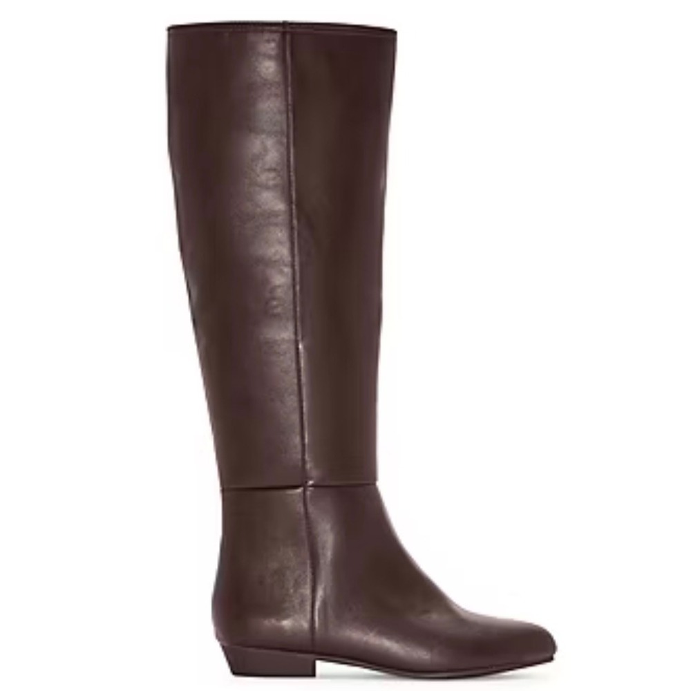 Riding Boot‎ Brown Knee High Dark Academia Flat Boots Womens 7.5 M New Preppy